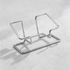 Iron Business Card Holder Tabletop Metal Name Card Rack Portable Card Organizer  Hotel Reception