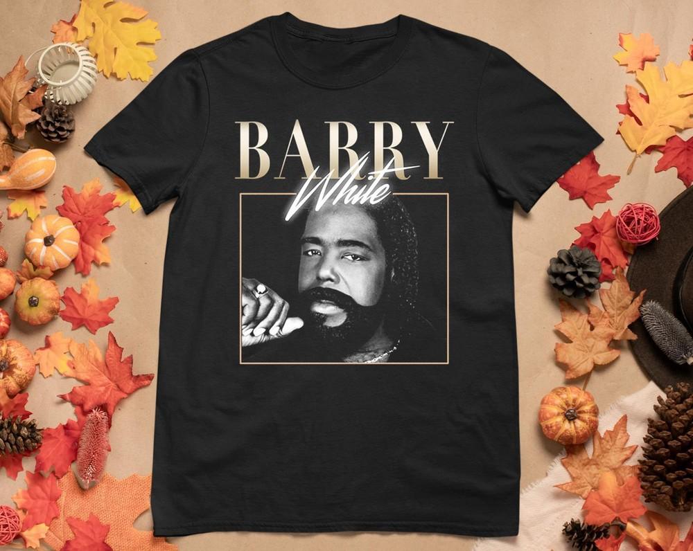 

Barry White bLACK T Shirt Size S M L 2345XL Cotton Unisex T-Shirt S