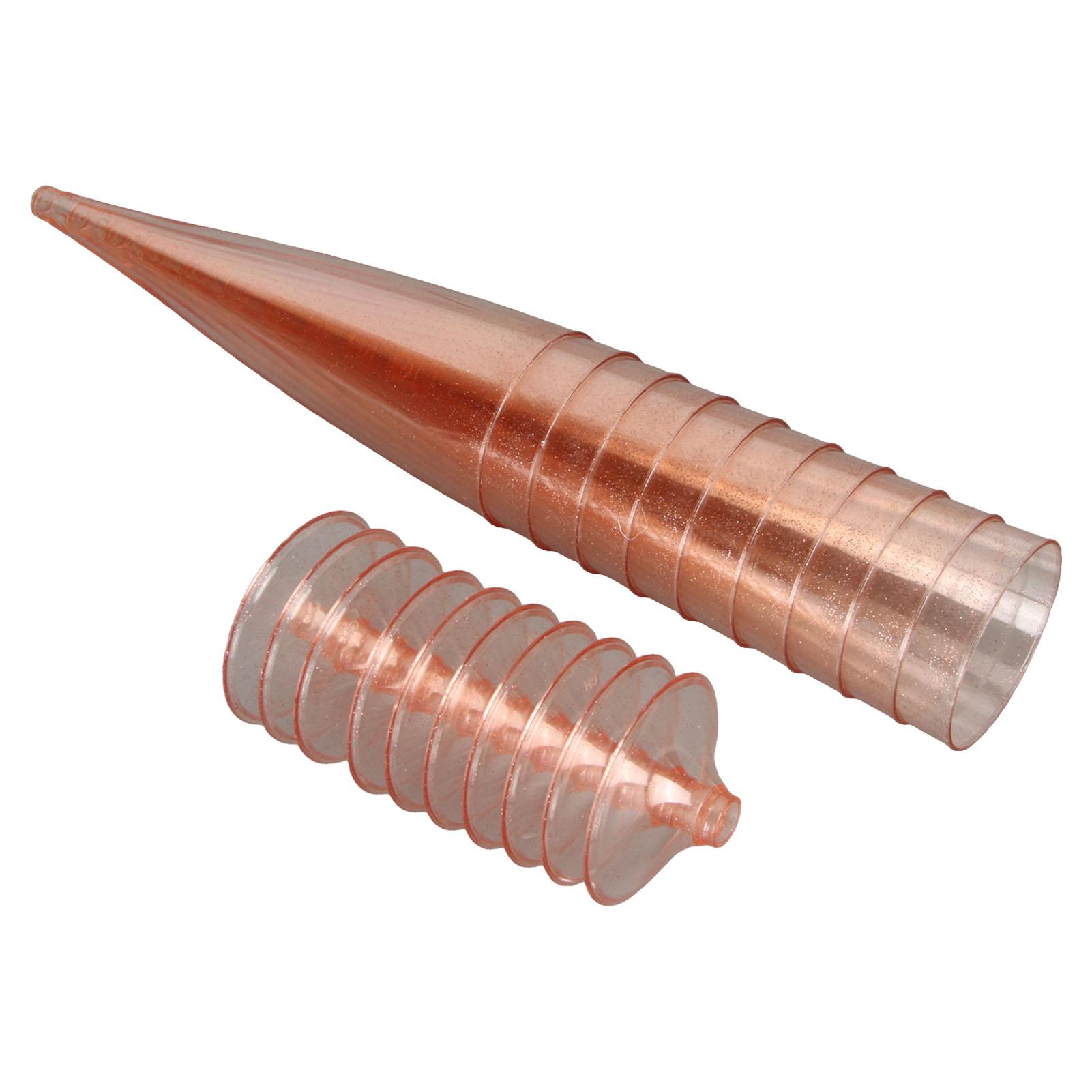 10pcs Transparent Champagne Flutes 4.5oz 135ml Disposable Champagne Flute Glass for Wedding Party Rose Pink