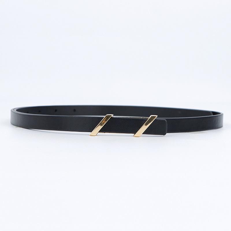 

Meier New women s skinny belt - korean style, artsy leather belt, business-grade top grain cowhide belt 120cm чёрный