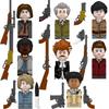 Medieval Military Figures Octopus Sea Demon Knights Building Blocks Weapons Accessories Sword Temple Spear Shield MOC MINiBricks