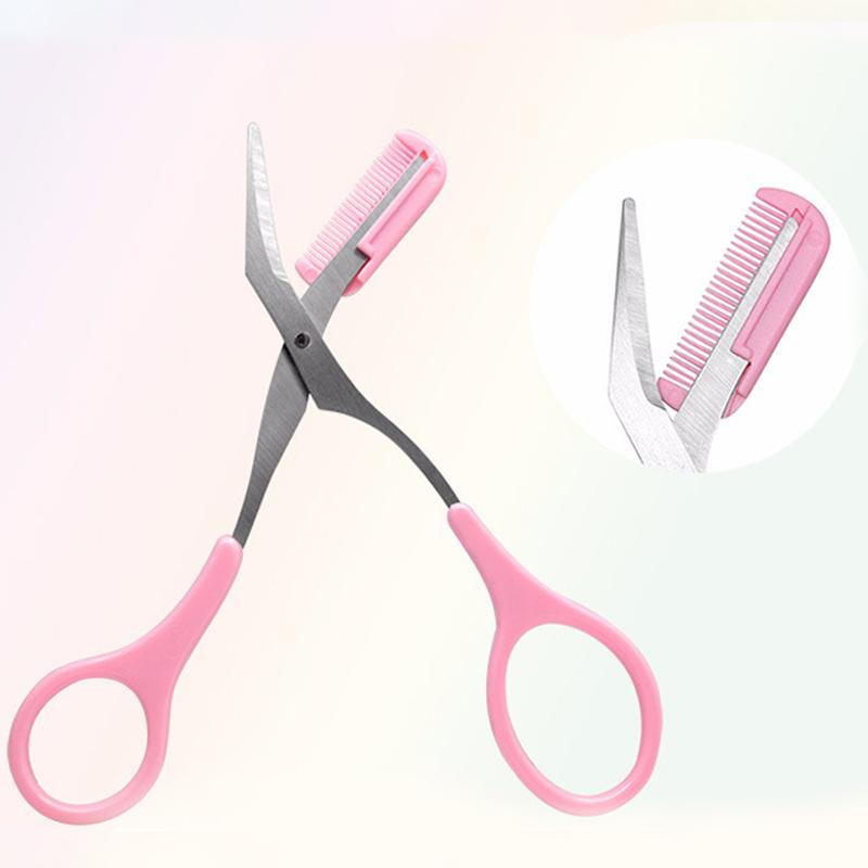 Buy Eyebrow Scissor Eyebrow Trimmers With Comb Remover Makeup Tool at