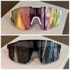 1/2PCS UV400 Hiking Cycling Glasses Large Frame Sunglasses for Fishing Driving Bike Bicycle Goggles
