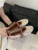 Fashion Summer Shoes Ladies Shallow Mouth Elegant Low Heels All-Match Female Footwear 2025 Dress Fabric PU  Rubber Mary