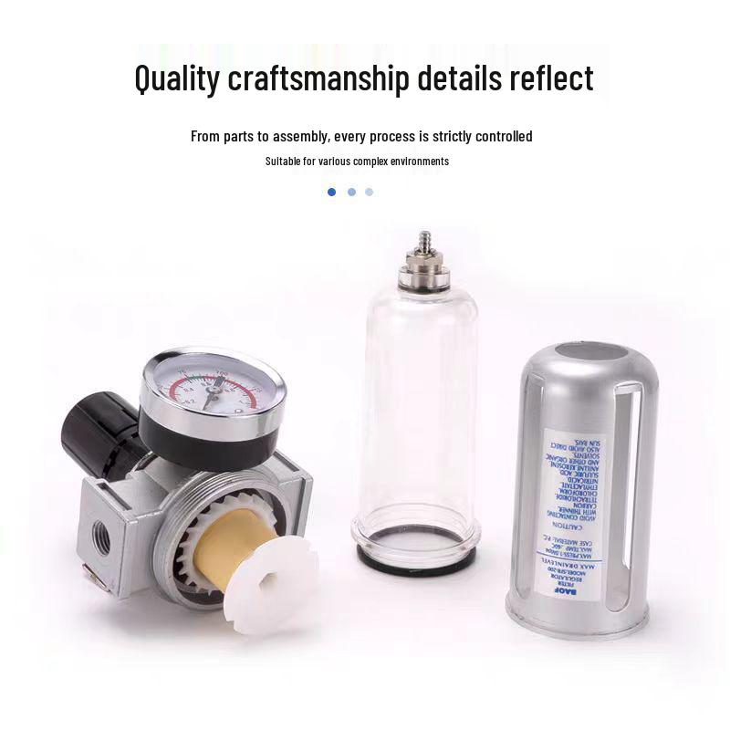 Pneumatic Air Compressor Oil-Water Separator & Pressure Reducing Valve Lubricator SFC/AD Series