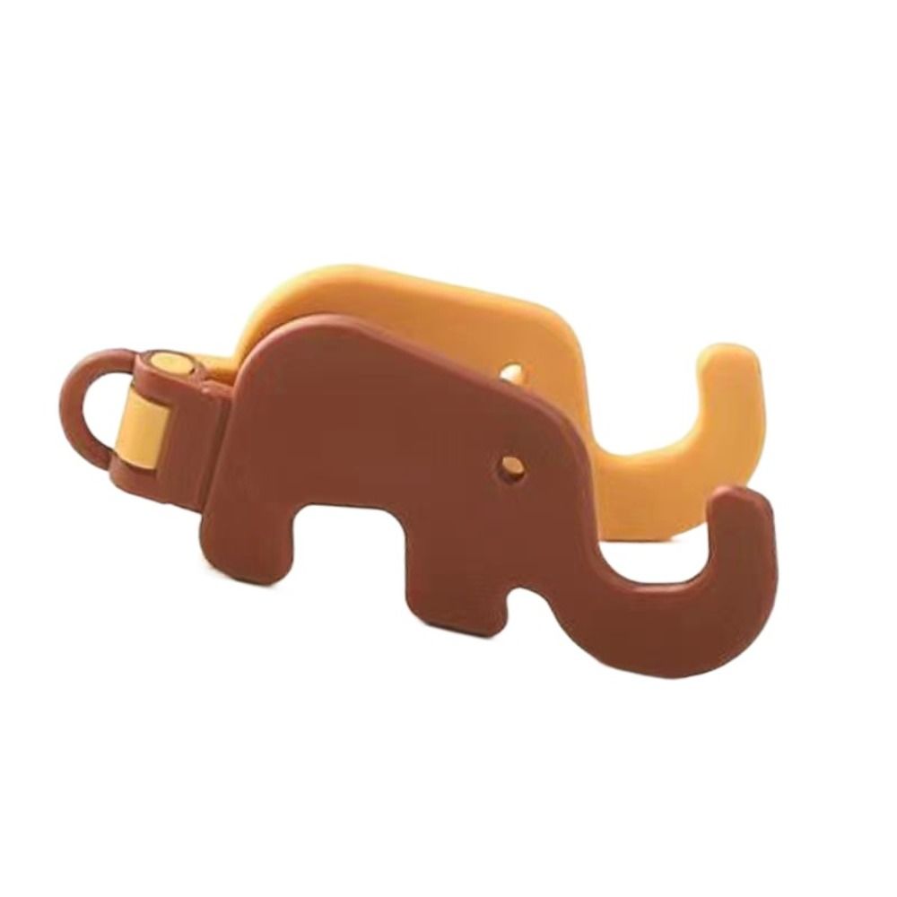 Foldable Mini Elephant Mobile Phone Stand Storage Elephant Phone Bracket Keyring  Phone Accessories