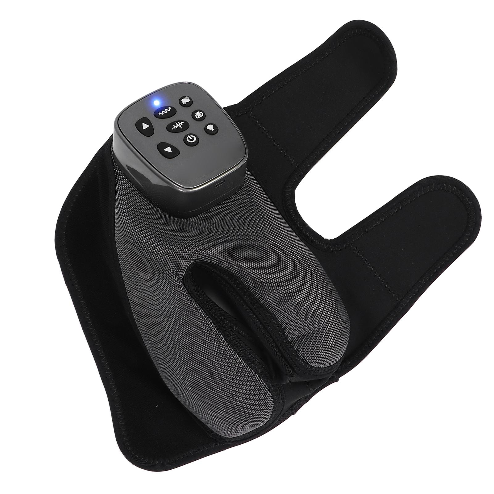 

Электрический массажер для лодыжек и ног, режим снятия боли, регулируемая вибрация, горячий компресс для массажа лодыжек