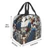 Custom Robo Grendizers Insulated Lunch Tote Bag for Women Men Anime Portable Thermal Cooler Bento Box School