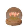 Handmade Tulip Night Light: DIY Luminous Flower Ornament for Festive Atmosphere and Desktop Decoration