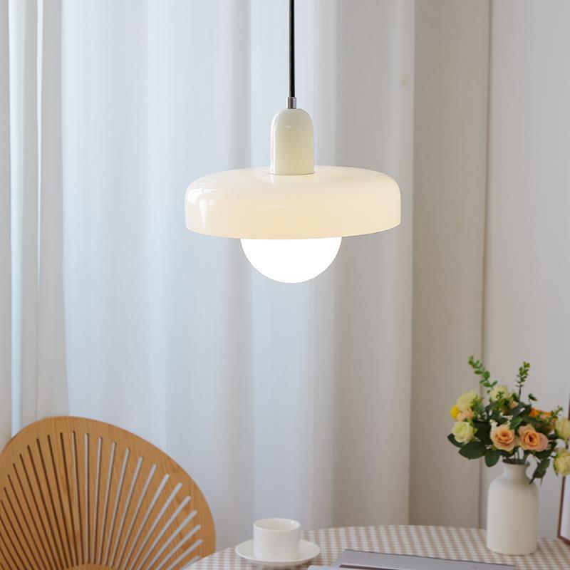 Nordic Glass Hanging Lamp Macaron Color glass Chandelier For Living Room Bedroom Study Restaurant Bar Interior Decoration Lamps