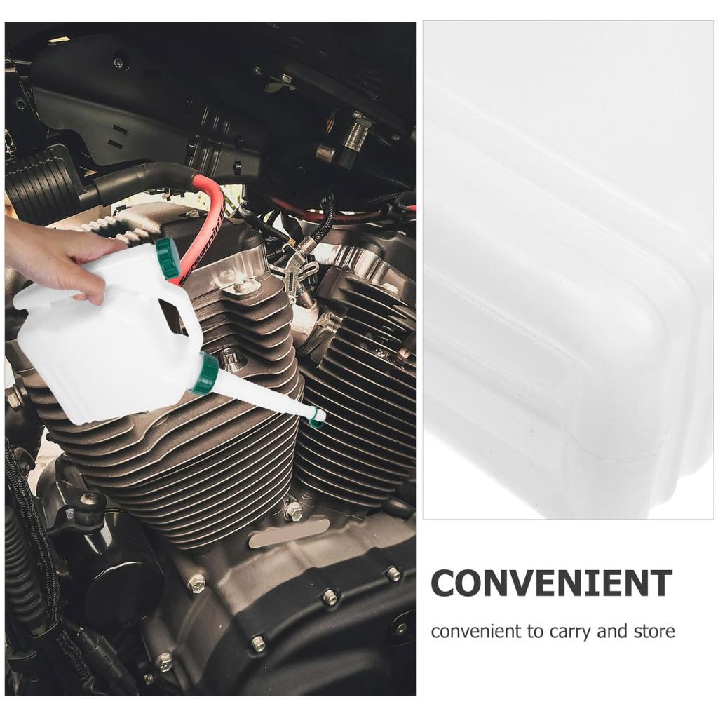 CALLARON Portable 2-Stroke Engine Oil/Fuel Mixing Bottle, Tank, Oil Mixing Bottle, Gasoline Mixing Bottle, Plastic, Extra Thick