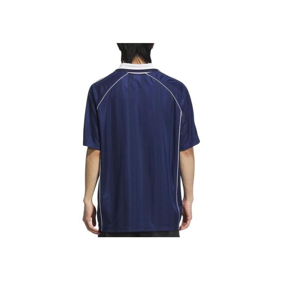 Adidas Originals Short Sleeve Deep Indigo Football Shirt Men Tops KC0127