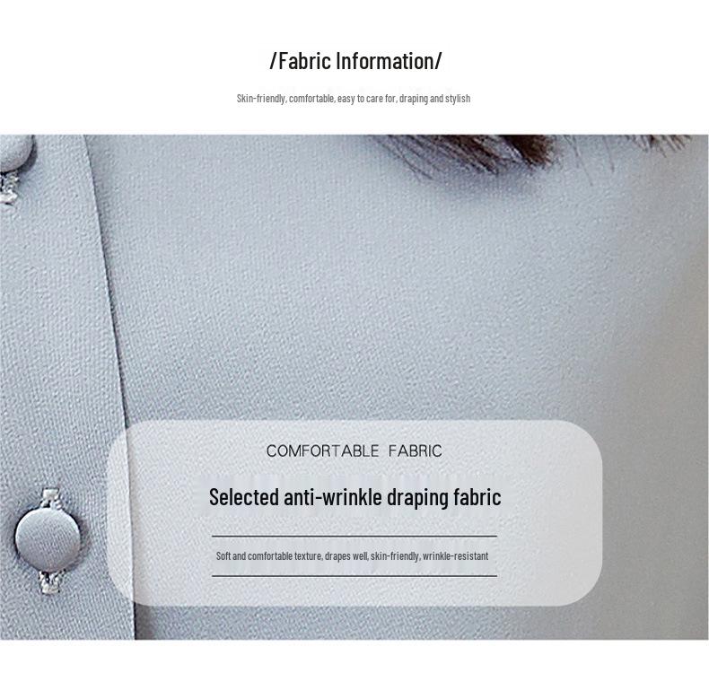 Women's White V-Neck Chiffon Shirt: Formal Spring/Autumn Wear for Interviews and Office.