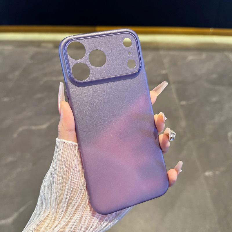 Ultra Thin Soft Matte Case For iPhone 17 16 15 14 13 12 11 Pro Max Plus Silicone Candy Color Transparent Cover