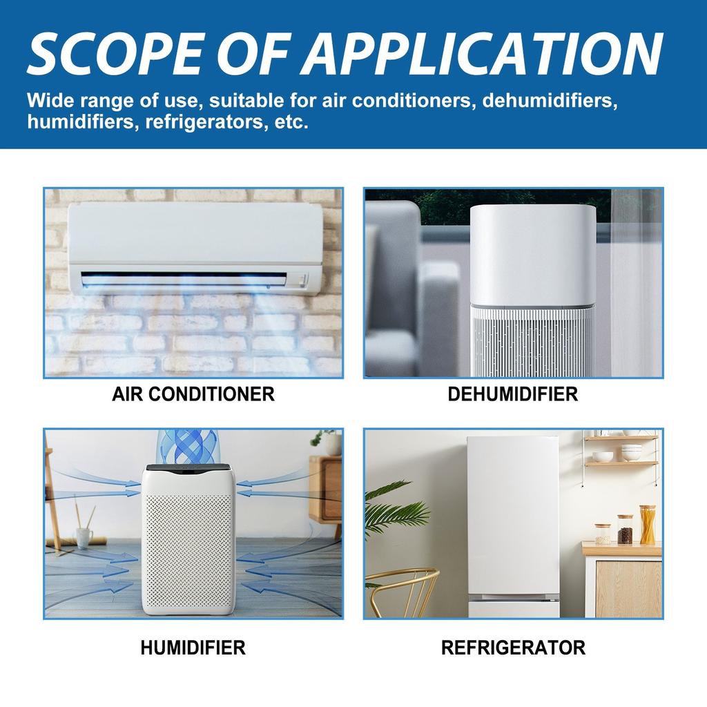 Air Conditioner Cleaning Tablets for AC Units Maintenance and Cleaning 20 Pieces Effective Mold and Dust Removal Tablets for HVAC Systems