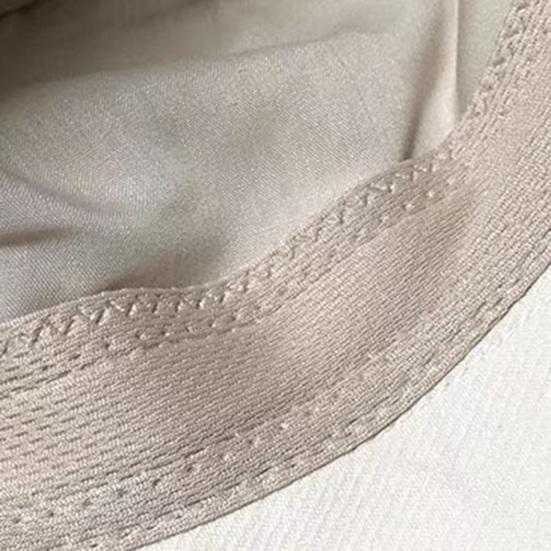 Bucket Hat with Hand-Knotted Bow Decoration Flat Dome Wide Brim Women Fisherman Hat Summer Outdoor Sun Protection Hat