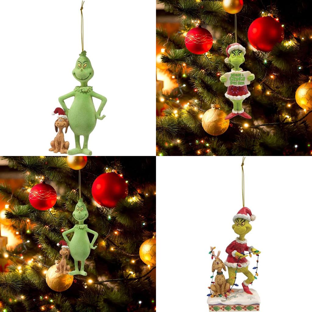 Gorgeous The Grinch Christmas Tree Pendant Ornament For Party Home Decor
