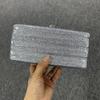 2025 New Fashion Acrylic Long Evening Clutch Bags Luxury Designer Women Wedding Party Square Handbags Shoulder Bag