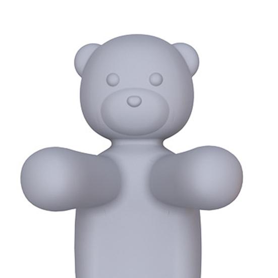 Yousheng 2Pcs Sponge Holders Eco-Friendly Non-Slip Design Cute Bear Shape Dish Sponge Organizer Bathroom Decoration