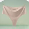 Lady Summer One-piece Silk-Free Breathable High-Waisted Abs-Controlling Yoga Thong Underwear