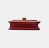 [Pre-Owned] Classic Box Solid Color Commuter Gold Buckle Polished Cowhide Handbag Tofu Bag Square Bag Shoulder Bag Crossbody Bag - Very Good #1IGPV77