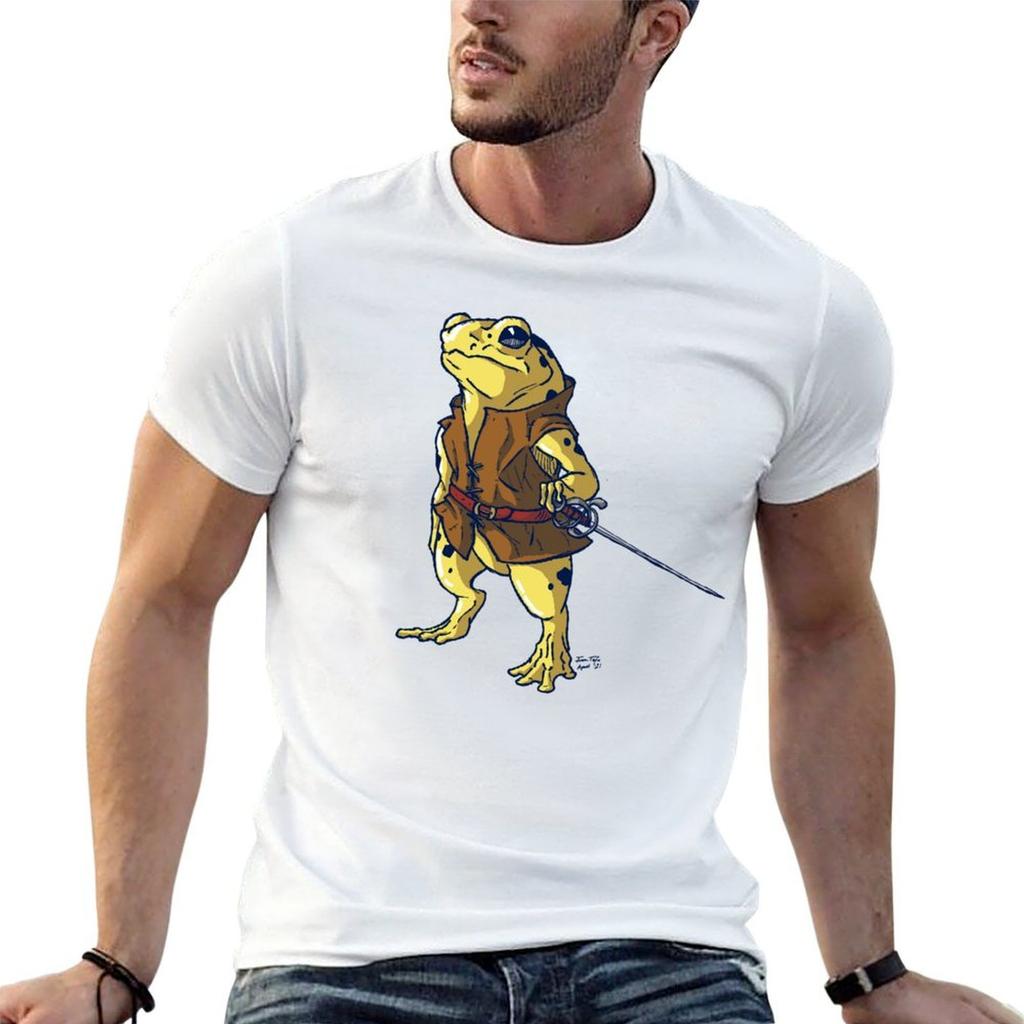 Frog Warrior T-Shirt Big Size Short Sleeve Casual Top