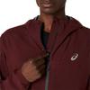ASICS Metarun Jackets Men's Dark Red Hooded Moderate Other 2011D121-201
