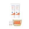 Derma UV365 Barrier Hydro Mineral Sunscreen SPF50+ PA++++ Zinc Oxide Ceramide Moisturizing Sun Cream Set 40ml X2 + 20ml + Pouch
