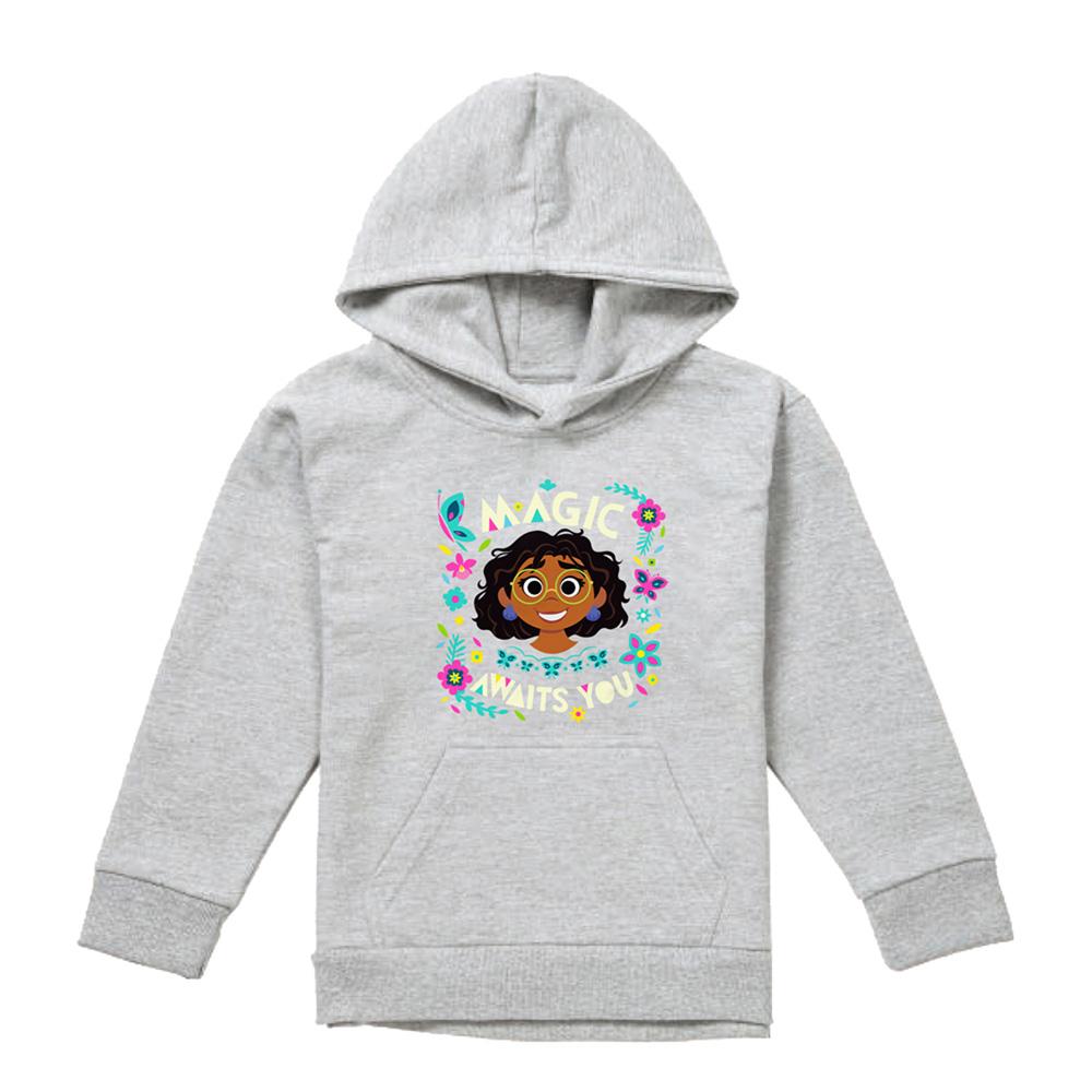 Encanto Childrens/Kids Magic Awaits You Mirabel Heather Hoodie
