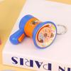 Cartoon Mini Recording Speaker Toy Keychain Charm Children Kids Handheld Loudspeaker Backpack Bag Pendant Car Key Chain Keyring