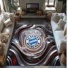 Bayern Munich Printed Flannel Area Rug Non Slip Soft Polyester Floor Carpet Indoor Decor Mat for Bedroom Living Room Sofa Game Room Home Decoration