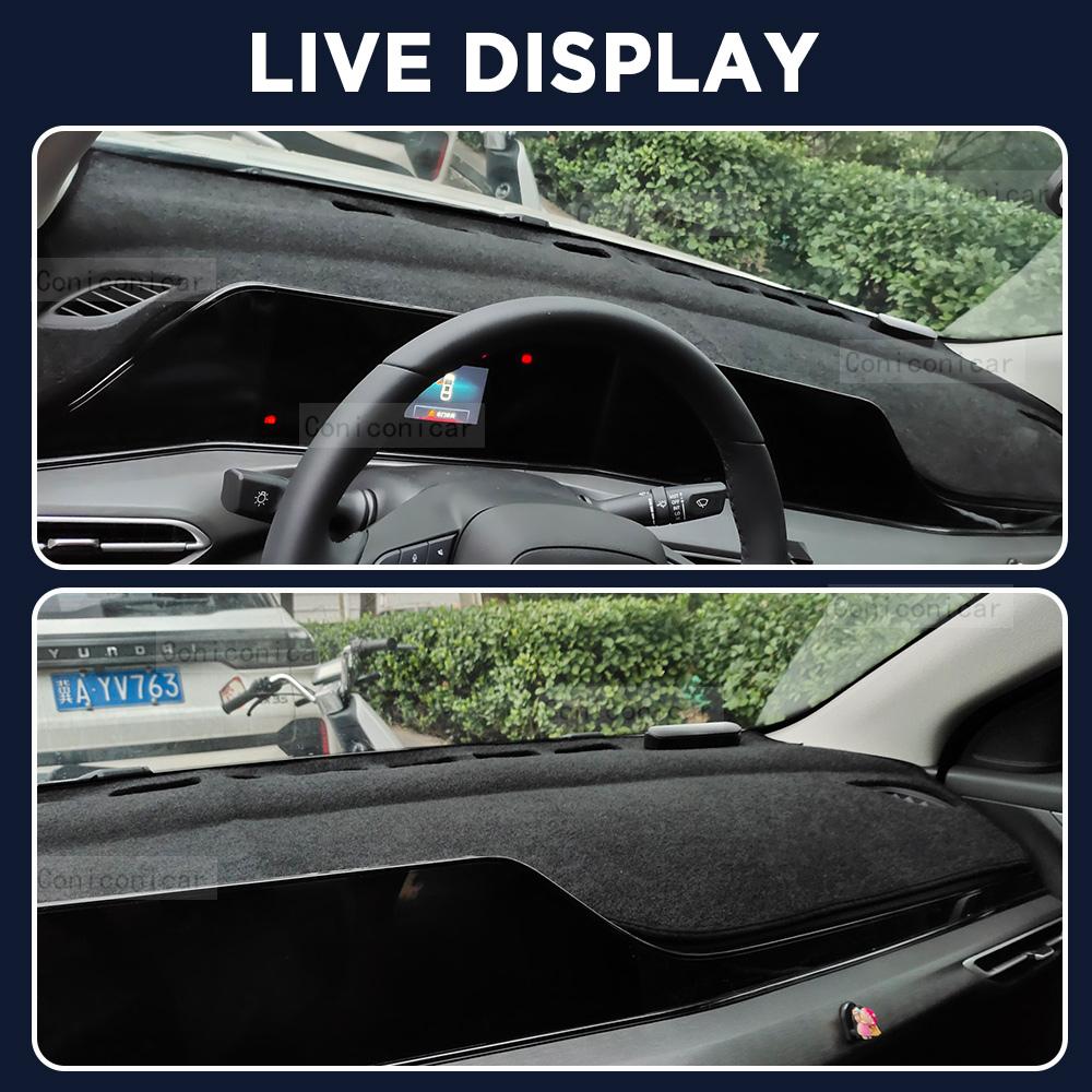 For Changan EADO Plus 2023 Car Dashboard Cover Mat Sun Shade Pad Avoid Light Mat Instrument Carpet Protection Accessories