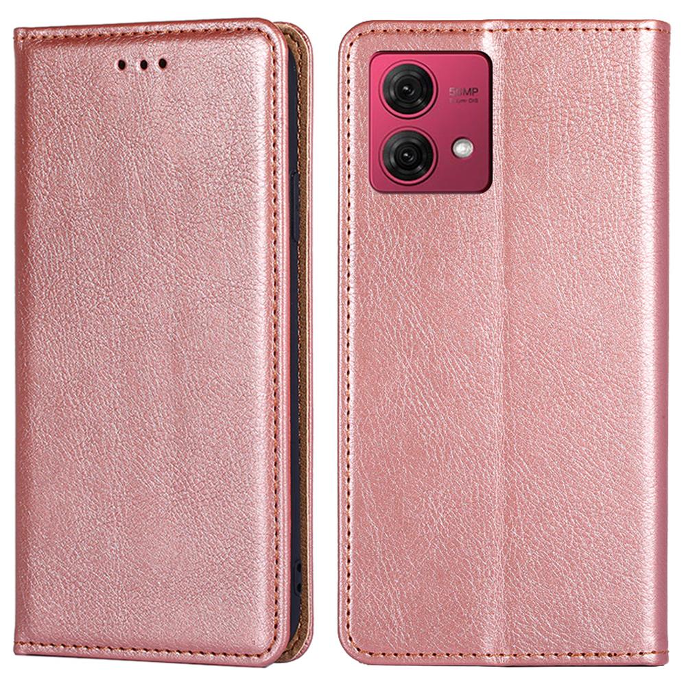 For Motorola Moto G84 5G PU Leather Cover Shockproof Phone Case Stand Wallet