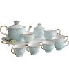 Nordic Bone China High-End Exquisite British Afternoon Tea Set Coffee Cup Saucer Luxury Light Luxury Home