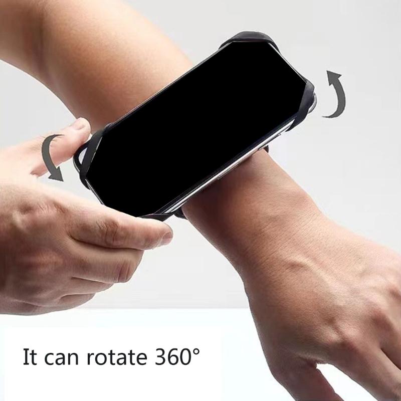 Breathable Workout Arm Strap For Smartphones Featuring Antislip Design Full Button Access During Exercise Nonslip Design