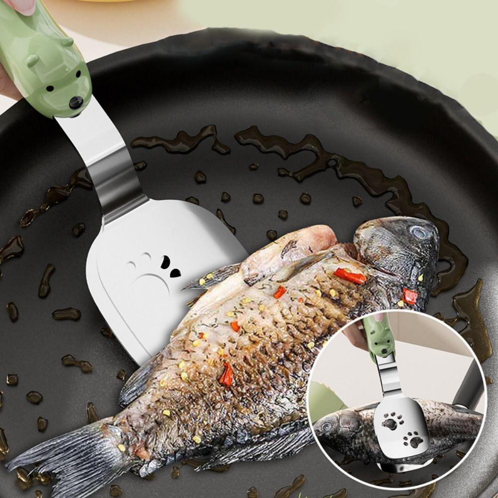 Stainless Steel Steak Clamps Clip Design BBQ Tongs Durable Fish Frying Tongs  Kitchen Barbecue