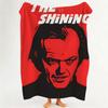 Movie T The S Shining  Flannel  Blanket Suitable for Sofa Living Room Bedroom