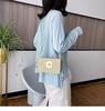 SCIONE Net Red Small Bag 2020 Women Messenger Bag Straw Woven Bag Small Square Bag Shoulder Bag