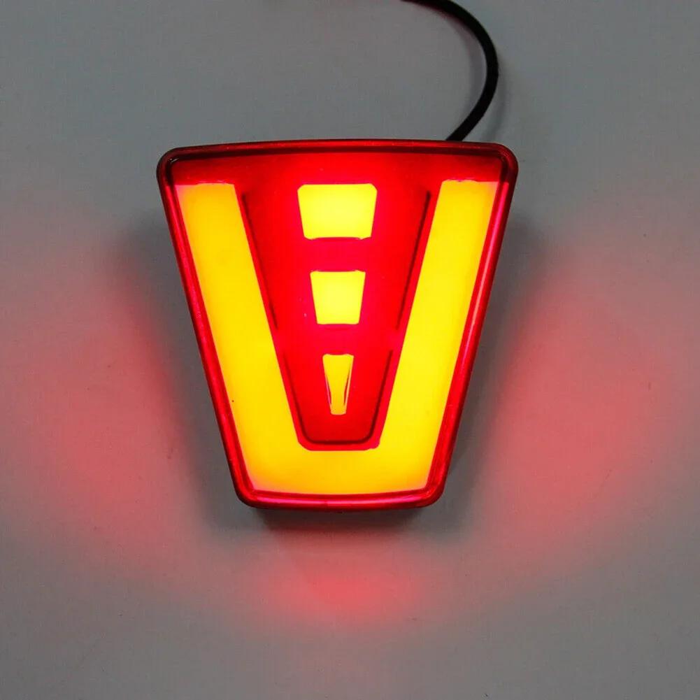 F1 Style Tail Third Brake Lamp Red LED Rear Brake Light Warning Stop Lamp Universal DRL Fog Light For JDM BBA