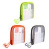 6 Grid Fishing Bag Transparent Fishing Tackle Bag Fishing Hook Cover for Fresh Water and Saltwater