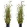 VEVOR Artificial Grass Plant, 2 Pack 1194mm Horsetail Reed Grass In Pot