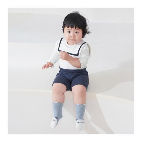 [HAYAHARU] Baby Socks, Anti-Slip, 5 Pairs, Cute Socks, Baby Socks, Girls, Boys, Sneaker Socks, For Going to Kindergarten, Going to School,