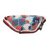 Gucci Strawberry Star Print Canvas Waist Bag Kids Waist Bag Light-Blue Red 502095-UR6AN-4767