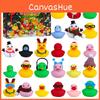 Funny 24 Days Christmas Countdown Calendar Blind Box Vinyl Duck Toy Set For Gift