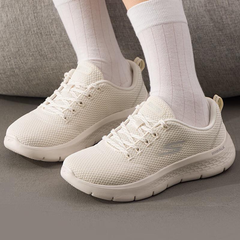 Skechers Women s Lifestyle Casual Shoes 125519-OFWT 6.5