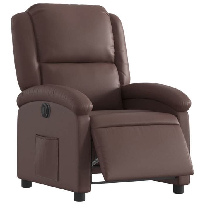 VidaXL Electric Recliner, Relaxation Chair with Adjustable Backrest and Footrest, Living Room Seat, Modern, 3204214