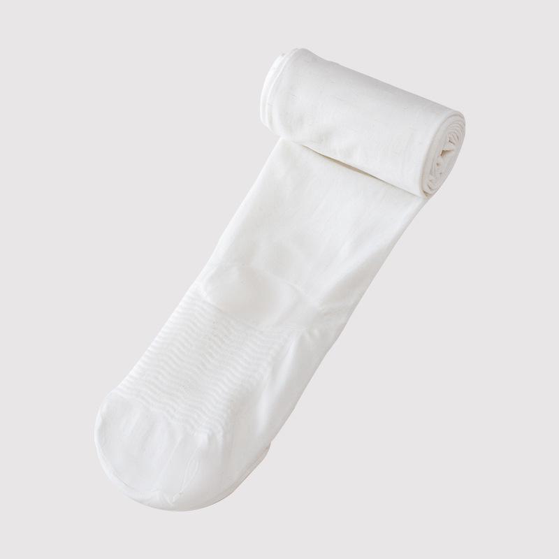 Girls’ 60D Thin Velvet Anti-Pilling Dance Tights - White, Spring/Autumn