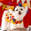 Fall and Winter Dog Clothes Crazy Circus Knitted Sweater Checkerboard Sweater Teddy Bigbear Small Dog Clothing