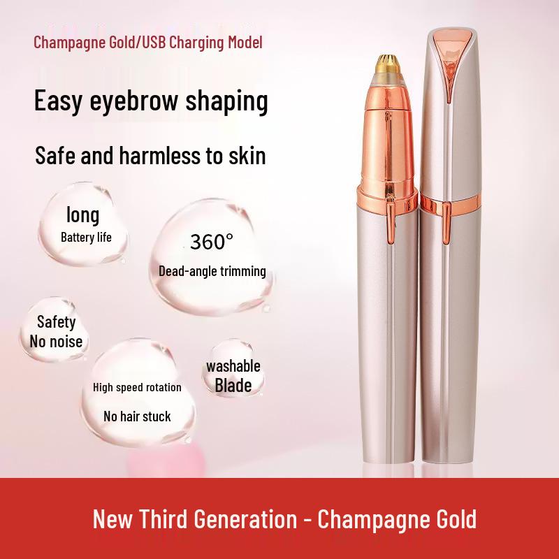 

Перезаряжаемый электрический триммер для бровей - Автоматический, Универсальный Approx. 13cm