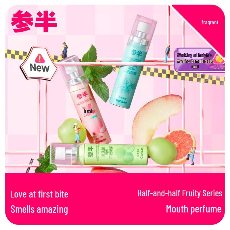 Canban Probiotic Fresh Mint Oral Spray 5-Pack